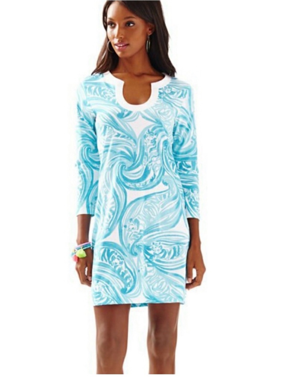 Lilly Pulitzer Marlina Printed T-Shirt Dress Size Small